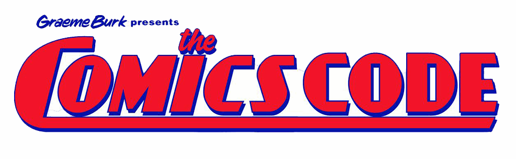 Logo for The Comics Code Podcast